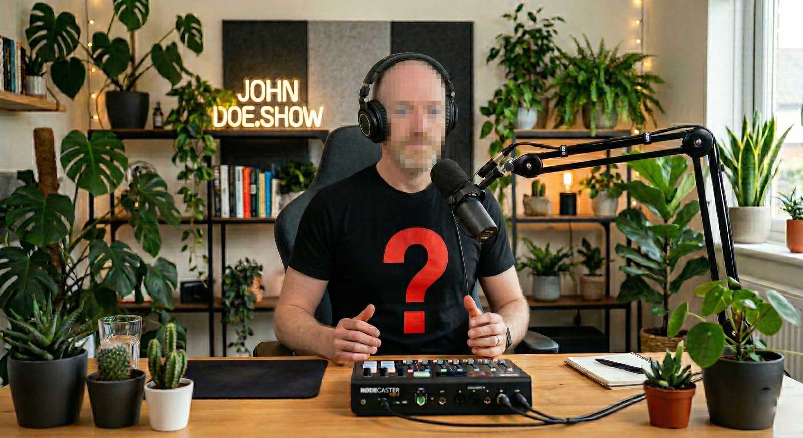 John Doe at Podcast Desk